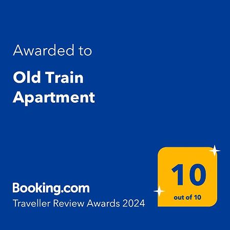 Old Train Apartment Τίρανα Εξωτερικό φωτογραφία